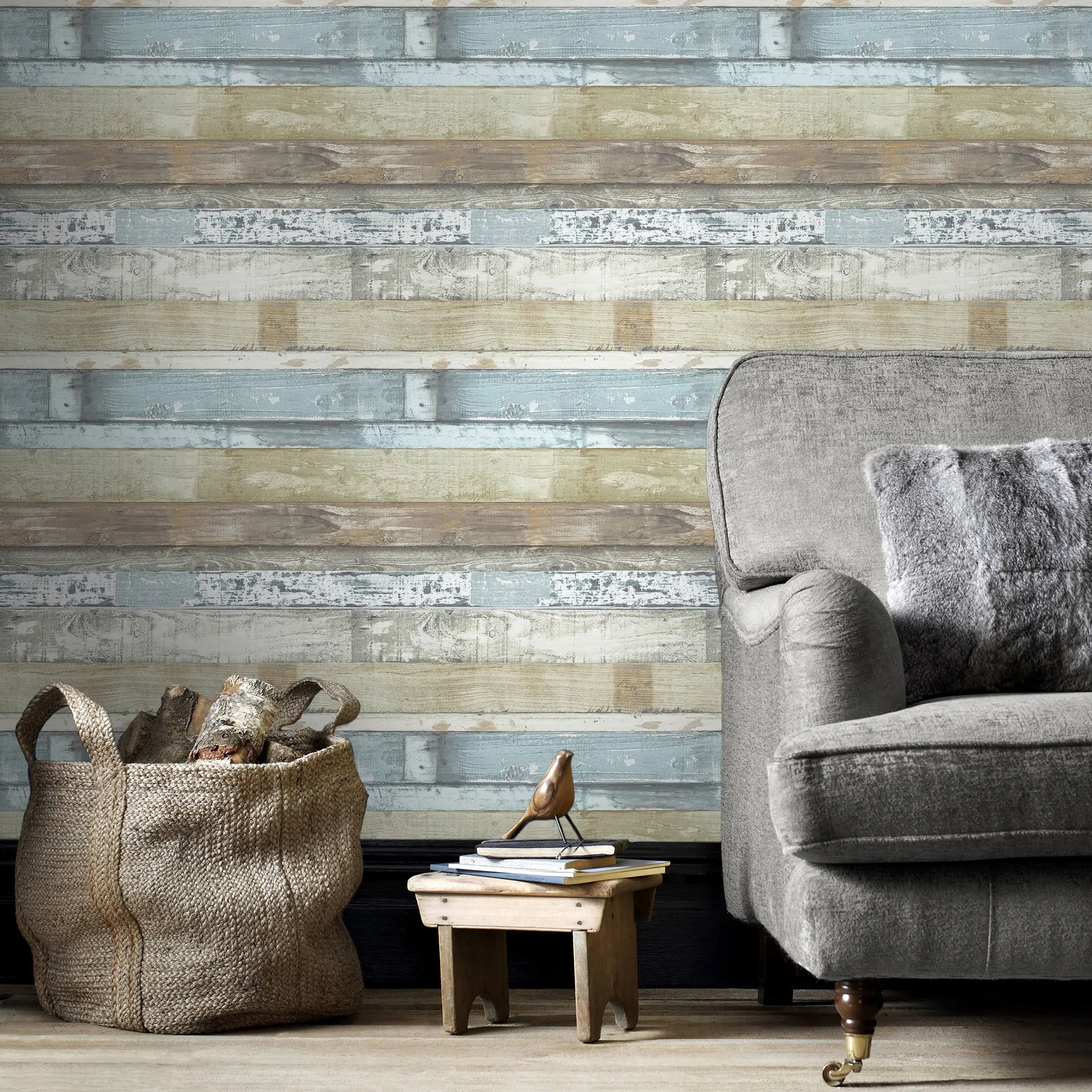 Norwall FH37555 Beachwood Wallpaper