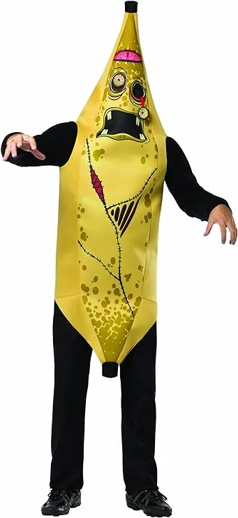 Kids Zombie Banana Costume 7-10