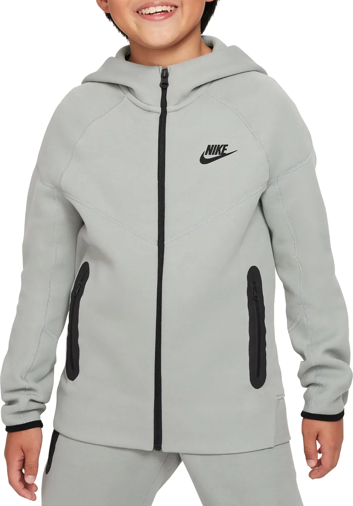 Nike Boys' Sportswear Full-Zip Tech Fleece Hoodie