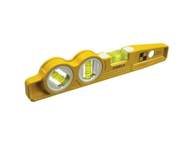 Stabila 25245 10' Magnetic Torpedo Level w/45 Degree Vial & V-Groove