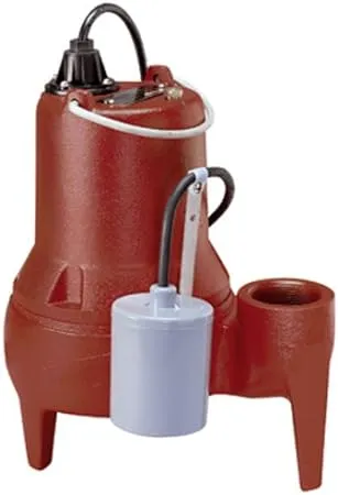 Liberty Pumps LE51A 1/2 HP Submersible Sewage Pump