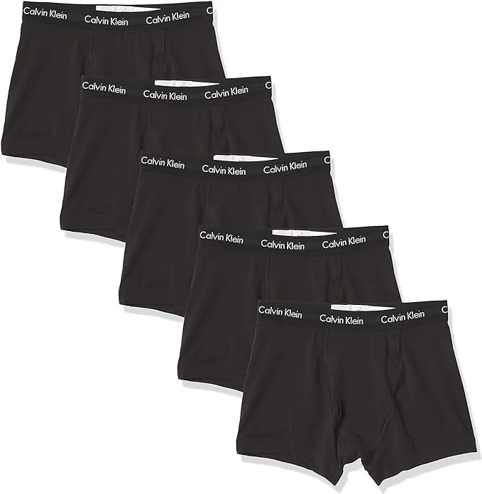 Calvin Klein Men's Cotton Stretch 5-Pack Trunk