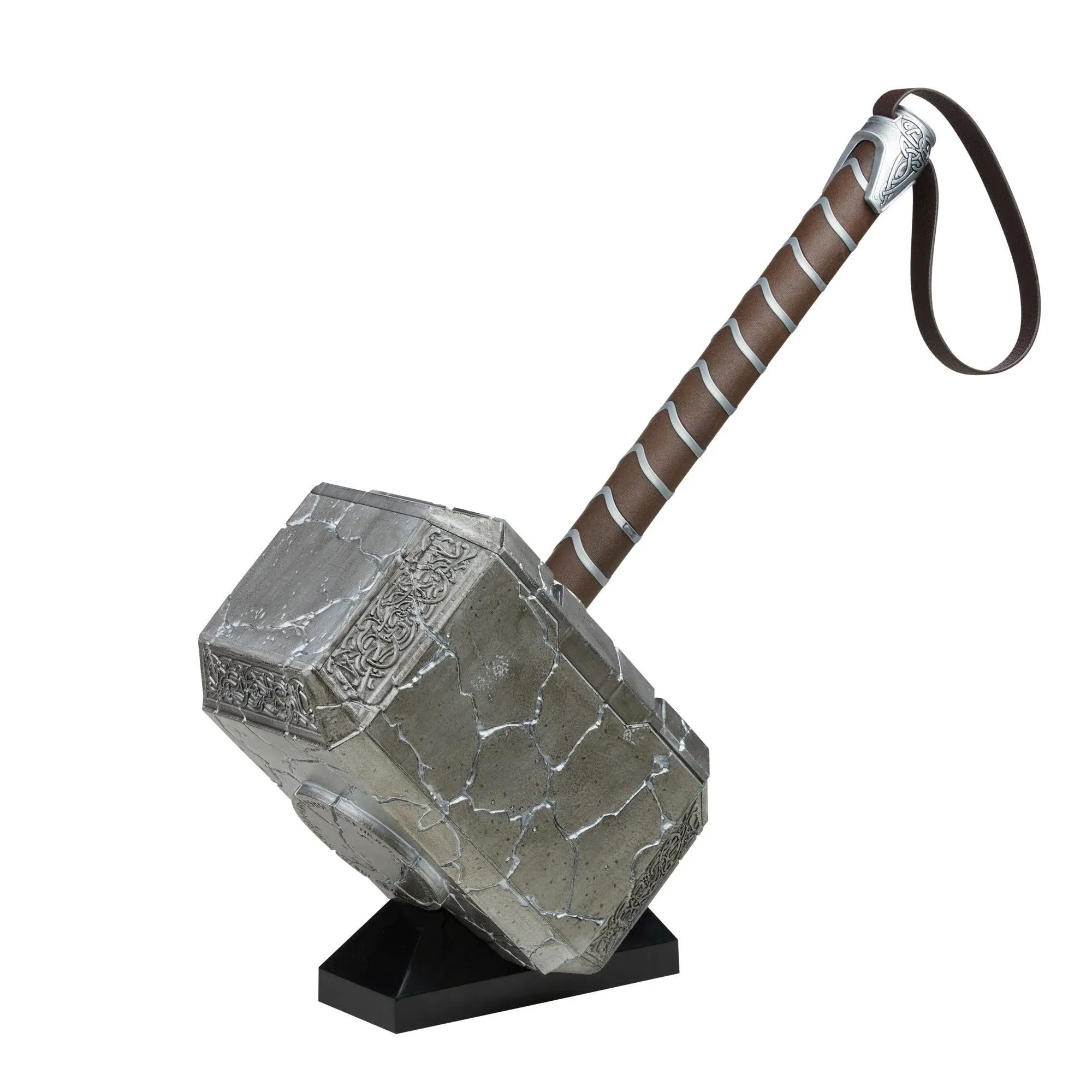 Hasbro Marvel Legends Series Thor Mjolnir Premium Electronic Roleplay Hammer wit