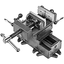 WEN Cross Vise, 3.25-Inch with Compound Slide for Mills and Drill Presses