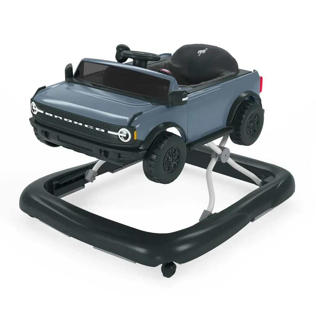 Ford Bronco 4-in-1 Blue Grey Baby Activity Center &amp; Push Walker