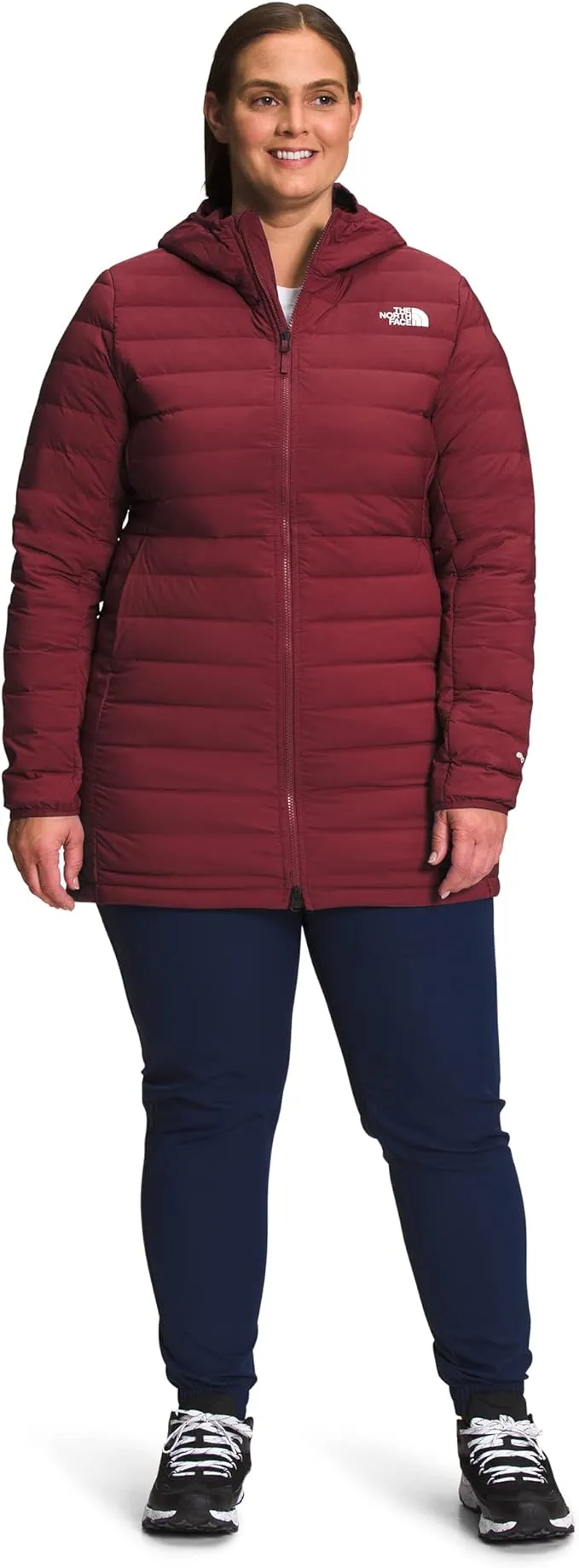 NWT ~ THE NORTH FACE Women’s Down Hooded Puffer Jacket Wild Ginger Size L ~ $280