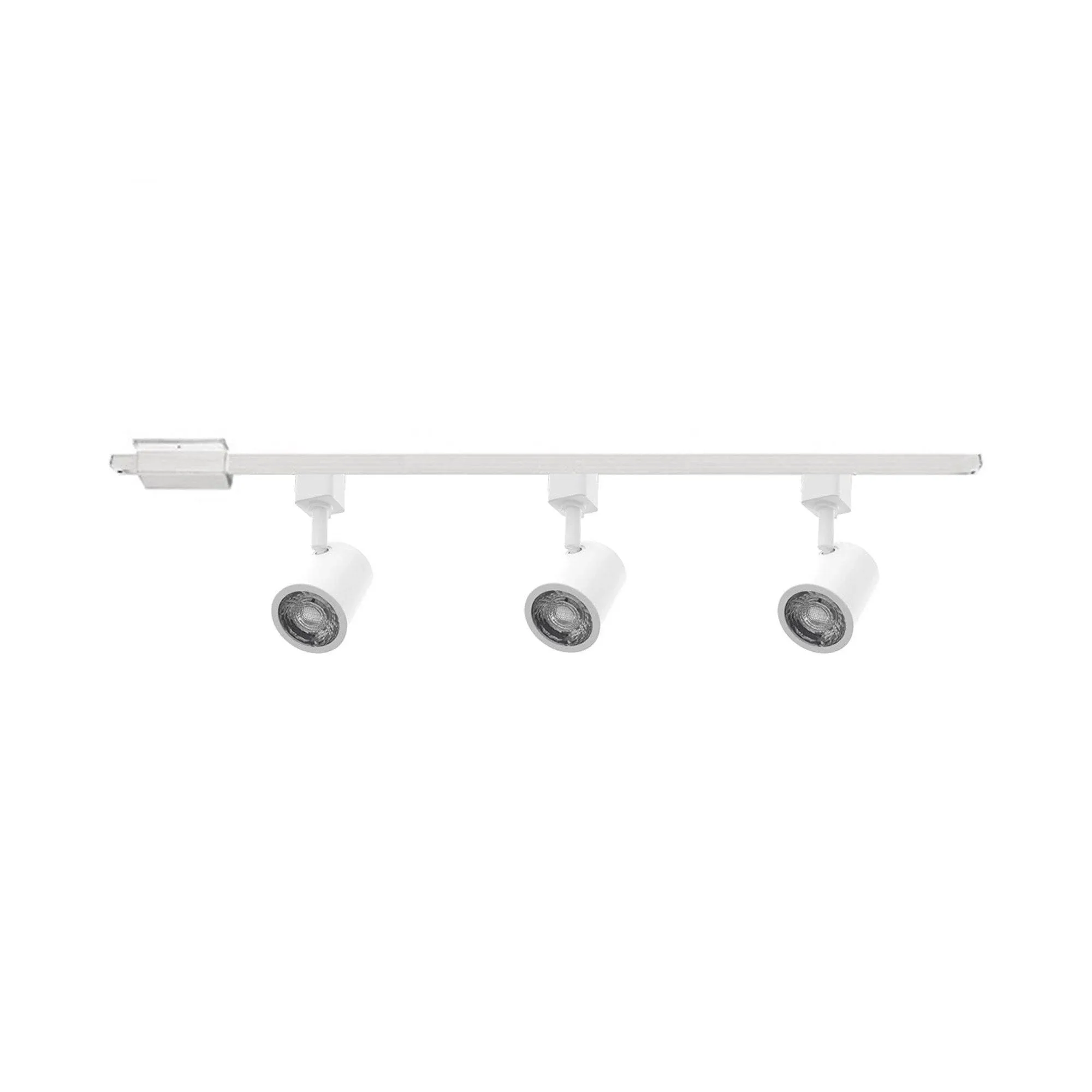 WAC Lighting Charge LED 3 Light Track Kit 120V, Brushed Nickel, H-8010/3-30-BN