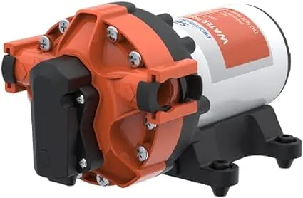 SEAFLO 12V 56A Series 5.0 GPM Variable Speed Smart On Demand Marine/RV 5-Chamber Diaphragm Pump