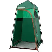 Kelty Discovery H2GO Privacy Shelter, Campsite Shower and Changing Shelter, Zippered Entry, Steel Pole Frame, Freestanding