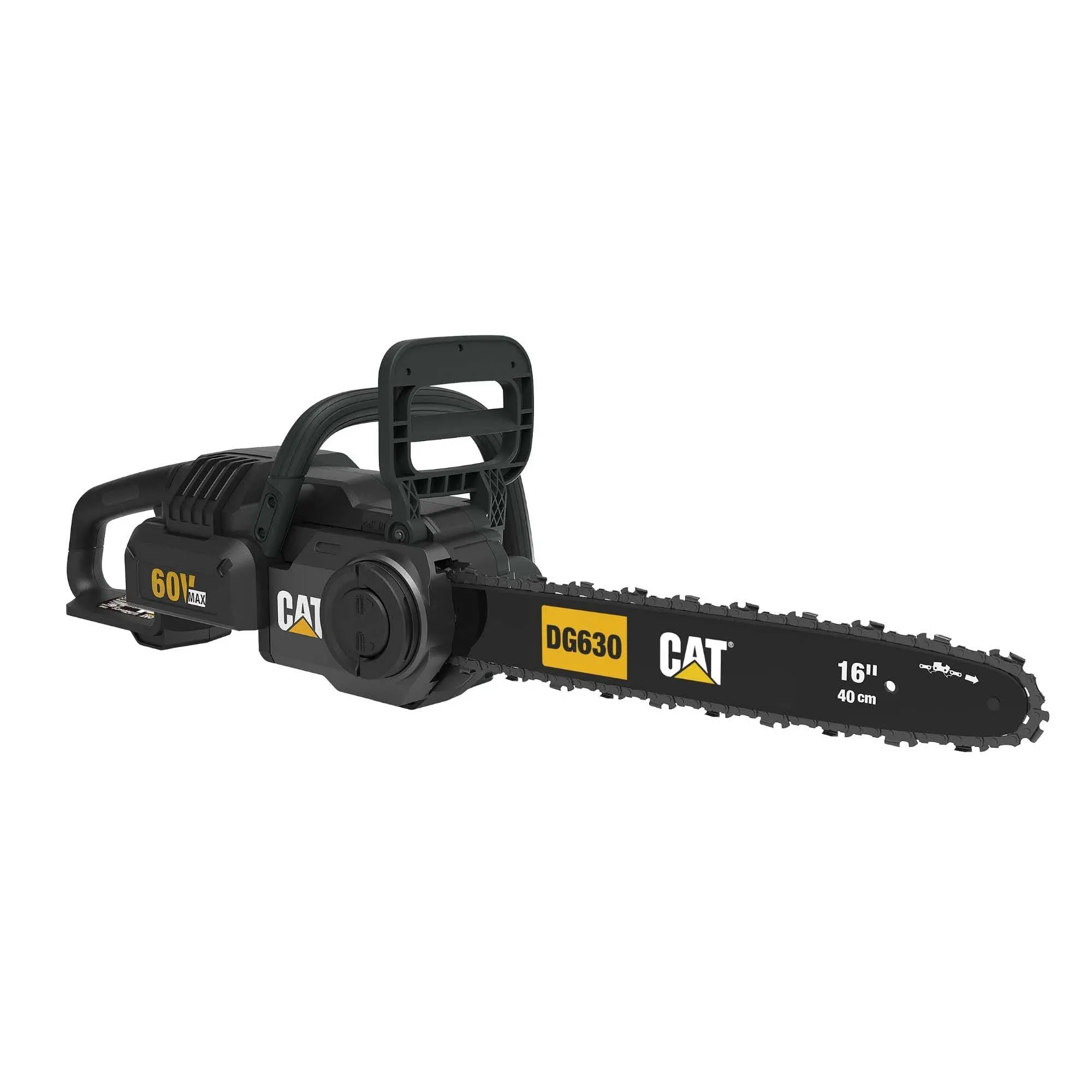 Caterpillar Cat DG630 60V 16 inch Brushless Chainsaw (2.5Ah Battery & Charger Included)