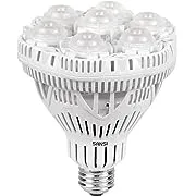 SANSI Grow Light Bulb with COC Technology, PPF 65.6 umol/s LED Full Spectrum, 36W Grow Lamp (400 Watt Equivalent) with Optical Lens for High PPFD, Energy Saving Plant Lights for Seeding and Growing