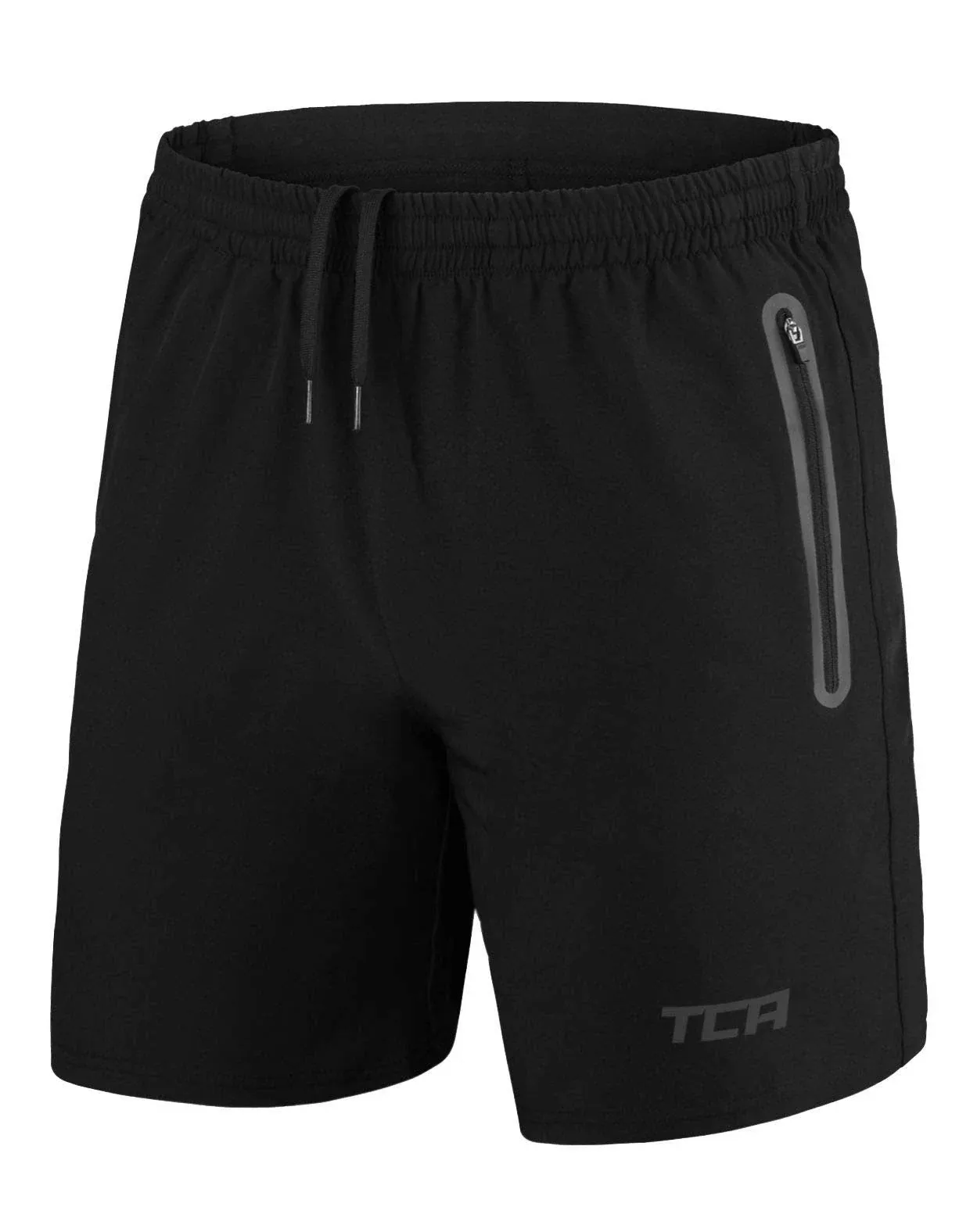 TCA Elite Tech Gym Shorts Men Athletic Shorts Sports Workout Running Shorts for Men with Zipper Pockets