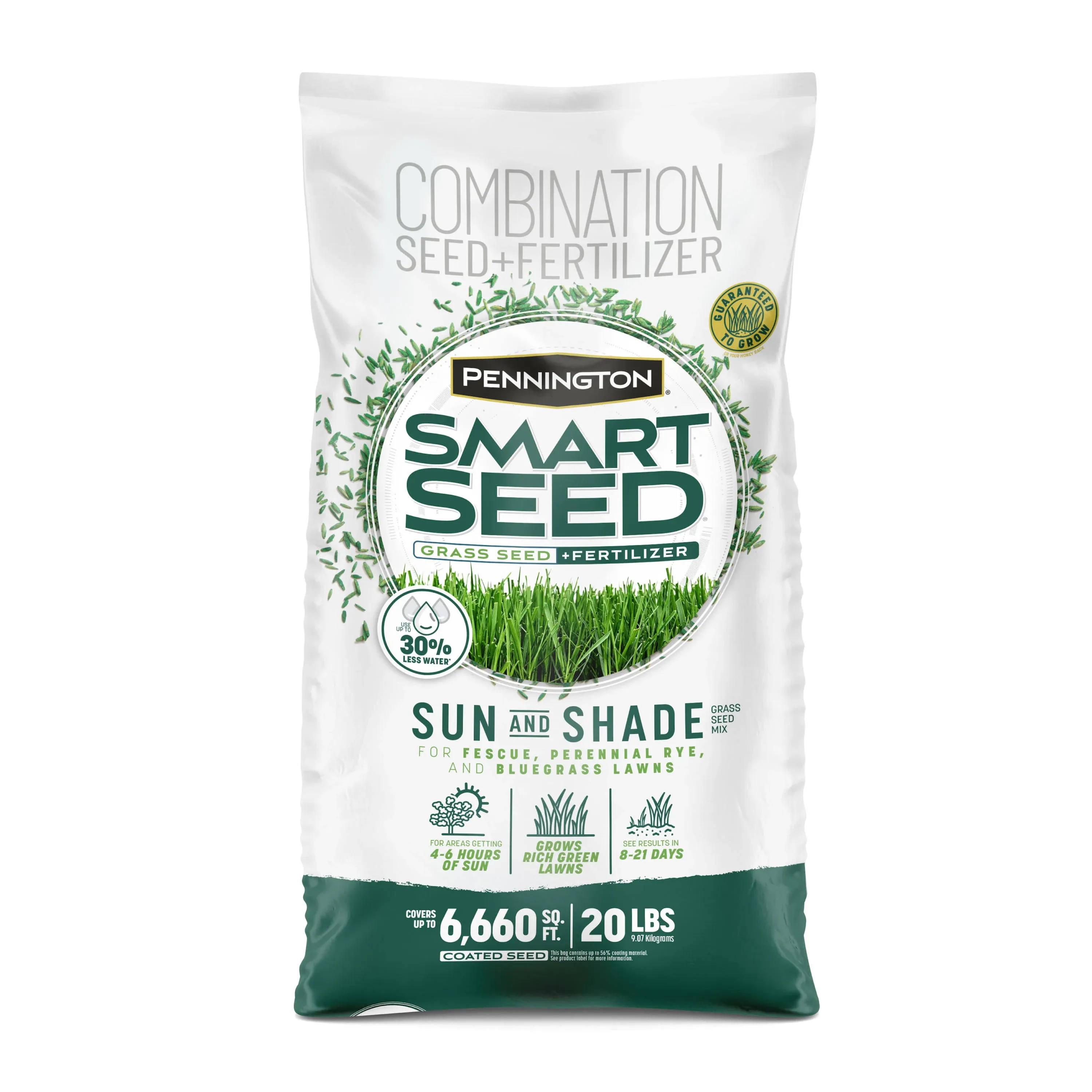 Pennington Smart Seed Sun and Shade Mix Grass Seed - 7 lb.