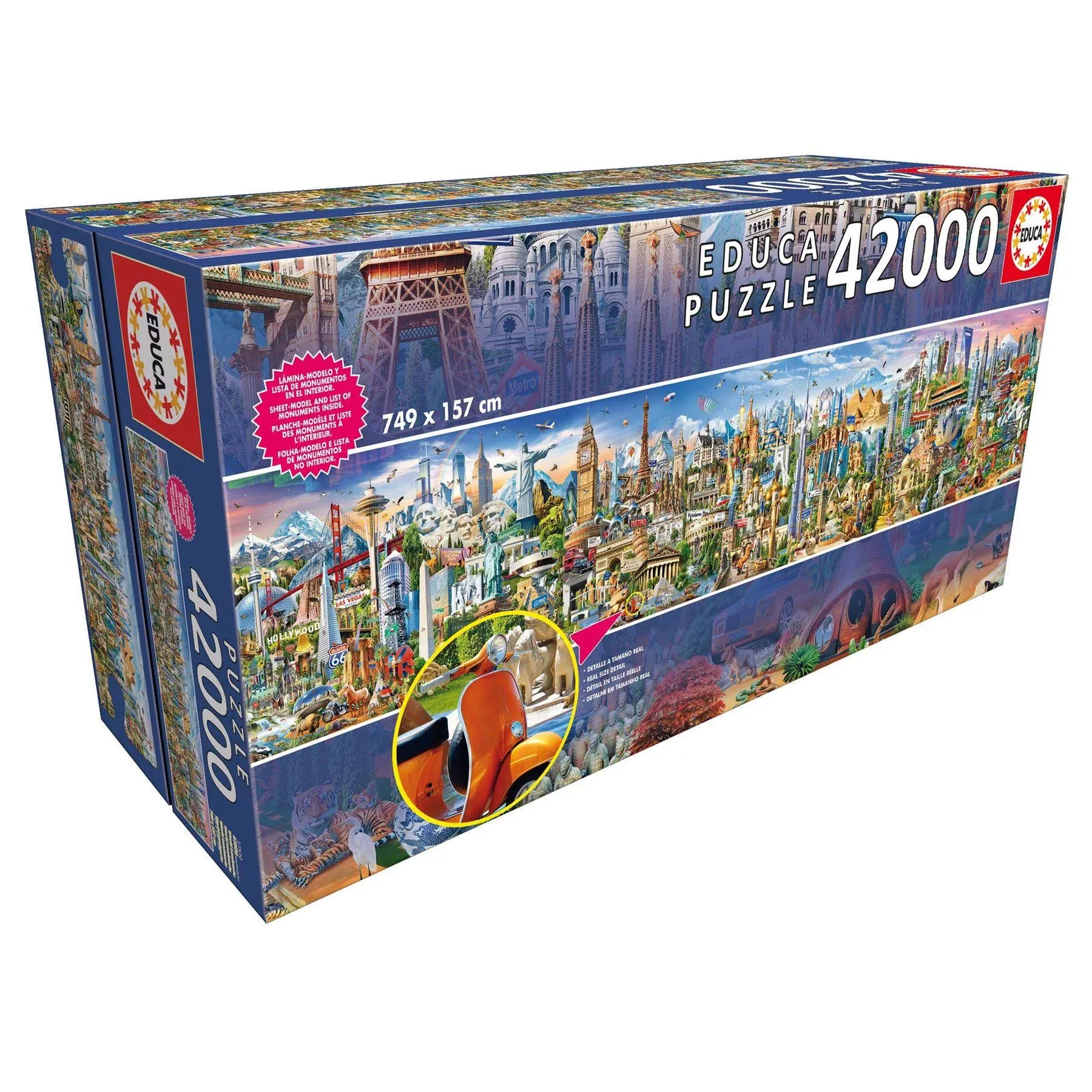 Educa Around the World Puzzle Collection 42000pcs