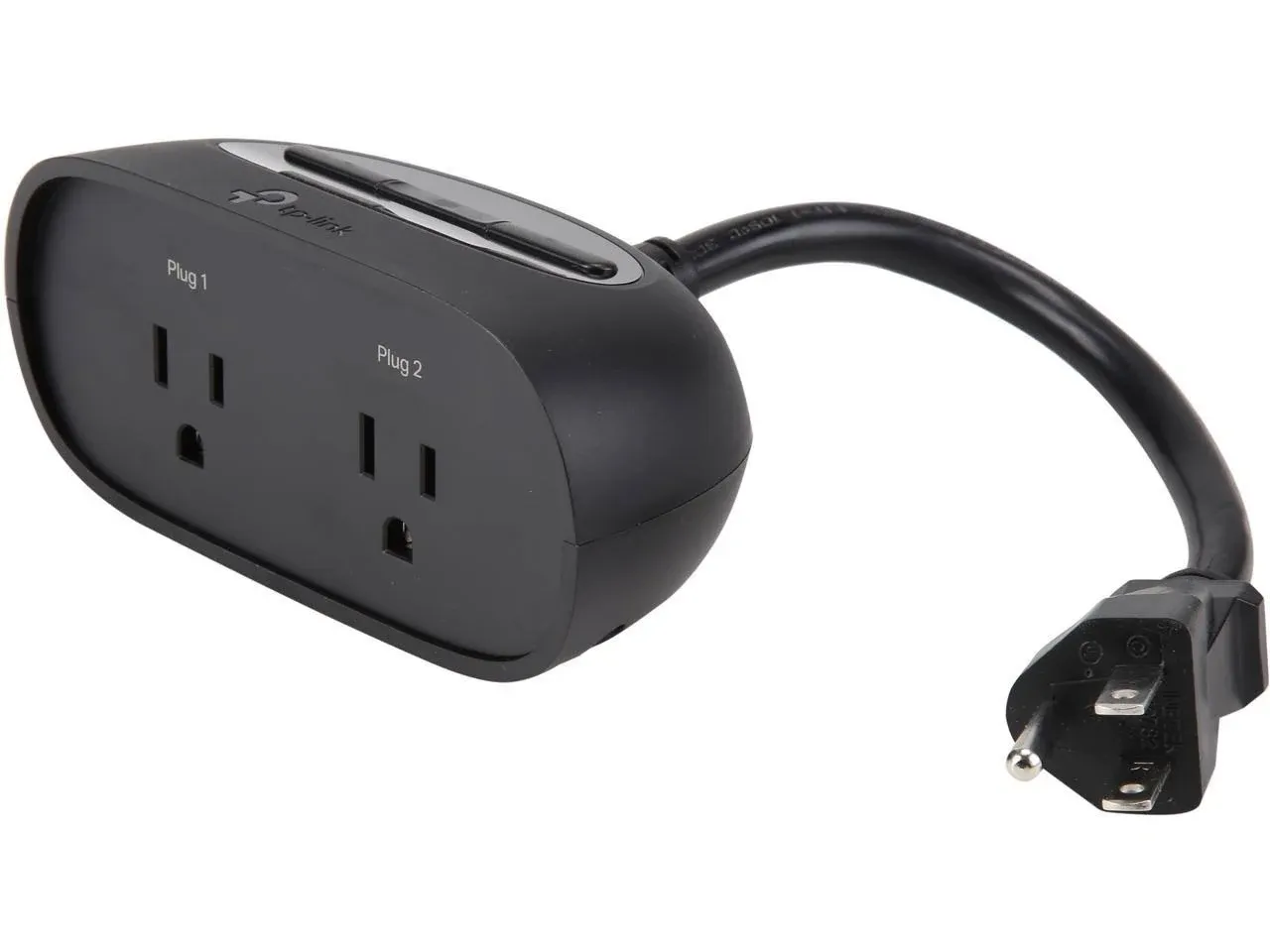 TP-Link Kasa Smart Wi-Fi Outdoor Plug, Black