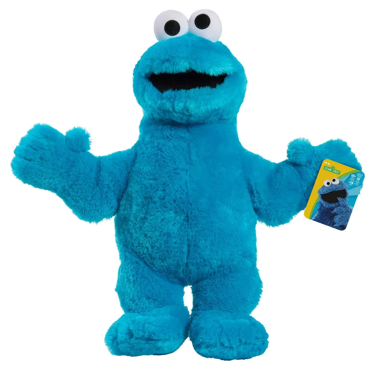 Sesame Street Big Hugs Cookie Monster Plush 18-Inch Super-Soft Huggable Plushie