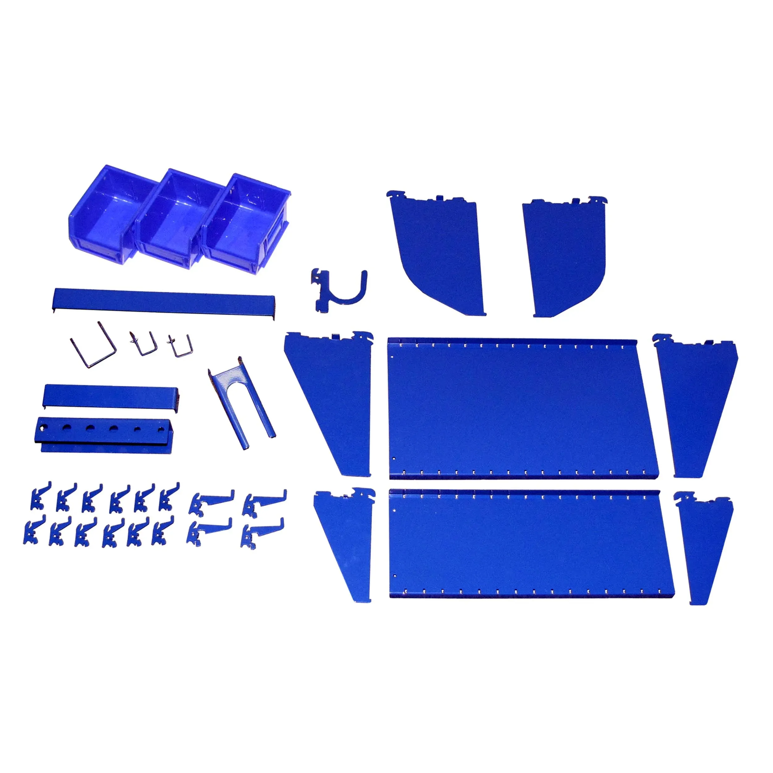 Wall Control Slotted Tool Board Workstation Accessory Kit