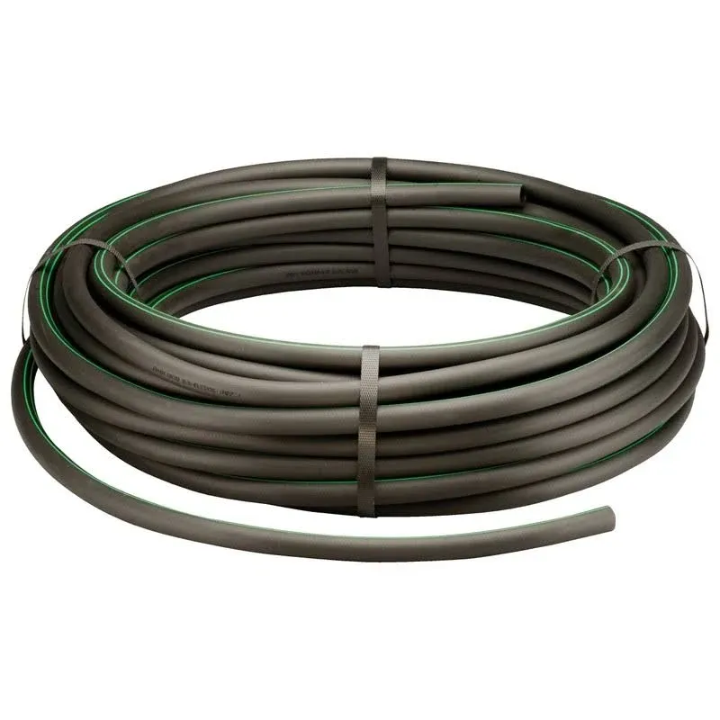 Rain Bird Swing Pipe Flexible Tubing 100 ft. Roll for Sprinkler Black/Green