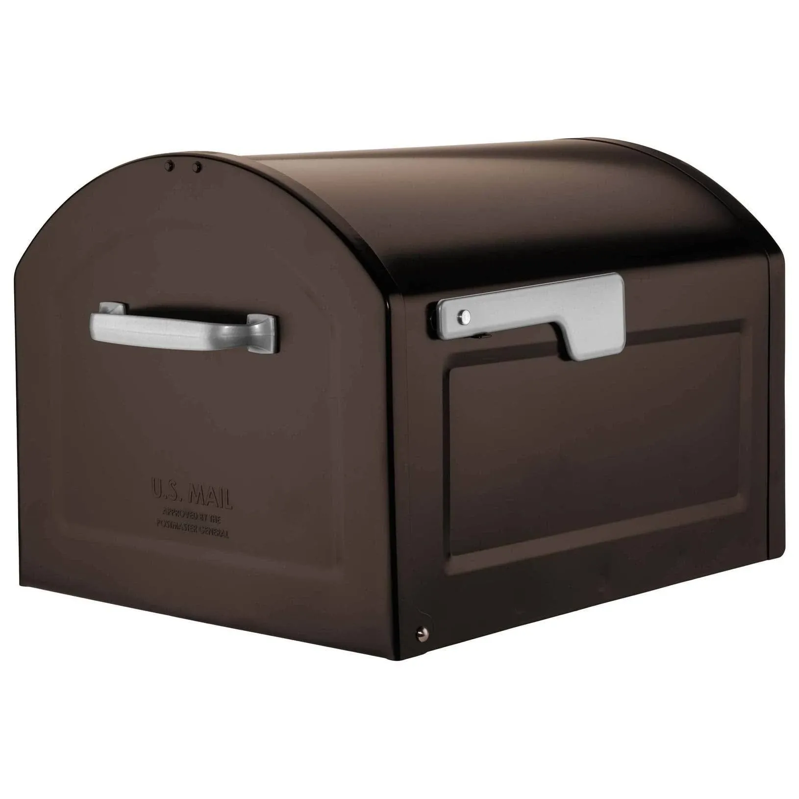 Architectural Mailboxes 950020RZ Centennial Post Mount Mailbox, XL, Rubbed Bronze