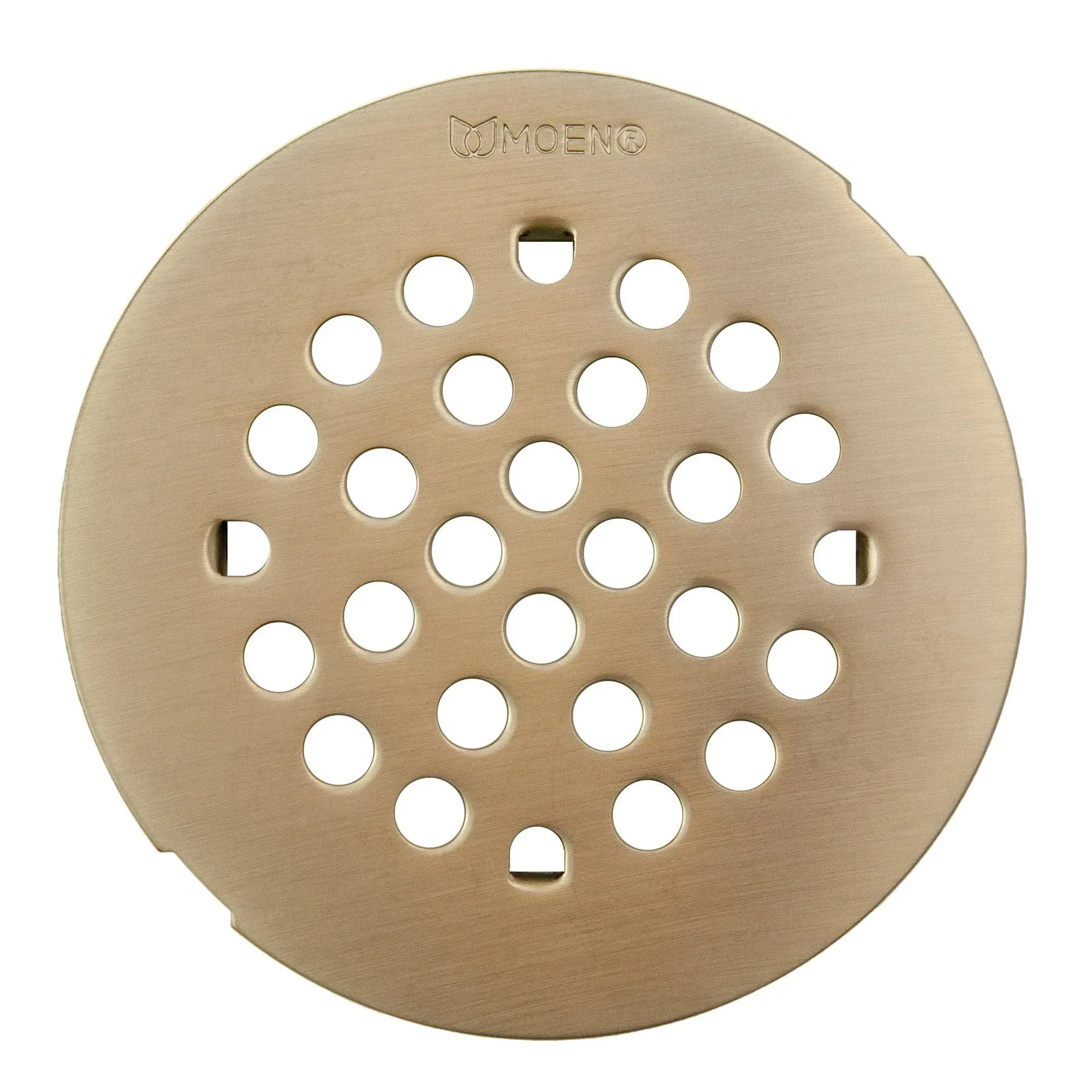 Moen 4-1/4-Inch Brushed Nickel Snap-In Shower Drain Cover