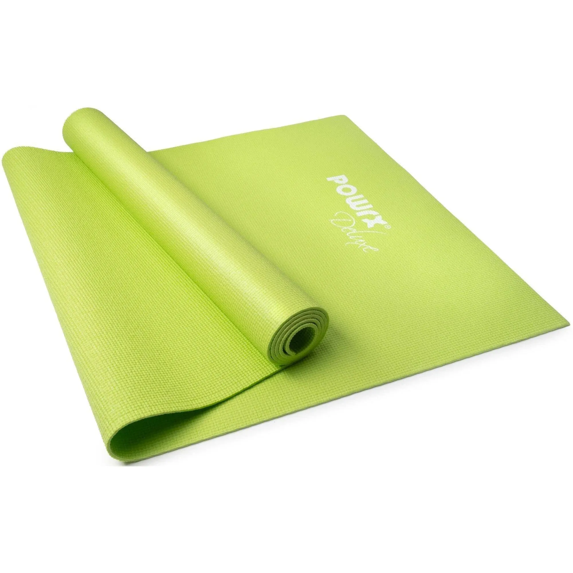 POWRX Yoga Mat with Bag | Excersize Mat for Workout | Non-Slip Large Yoga Mat for ...