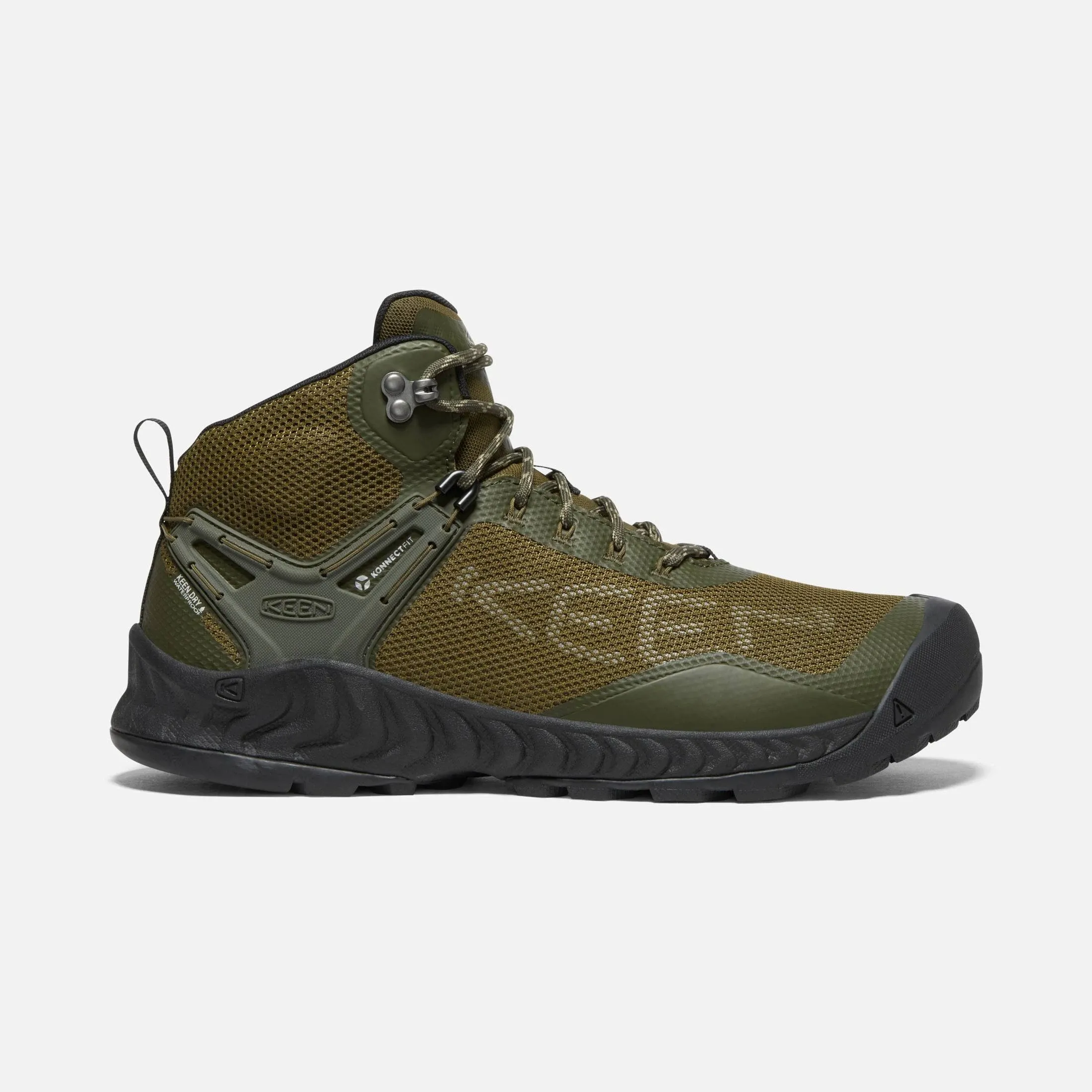 Keen Men's NXIS Evo Mid WP - Forest Night/Dark Olive - 10