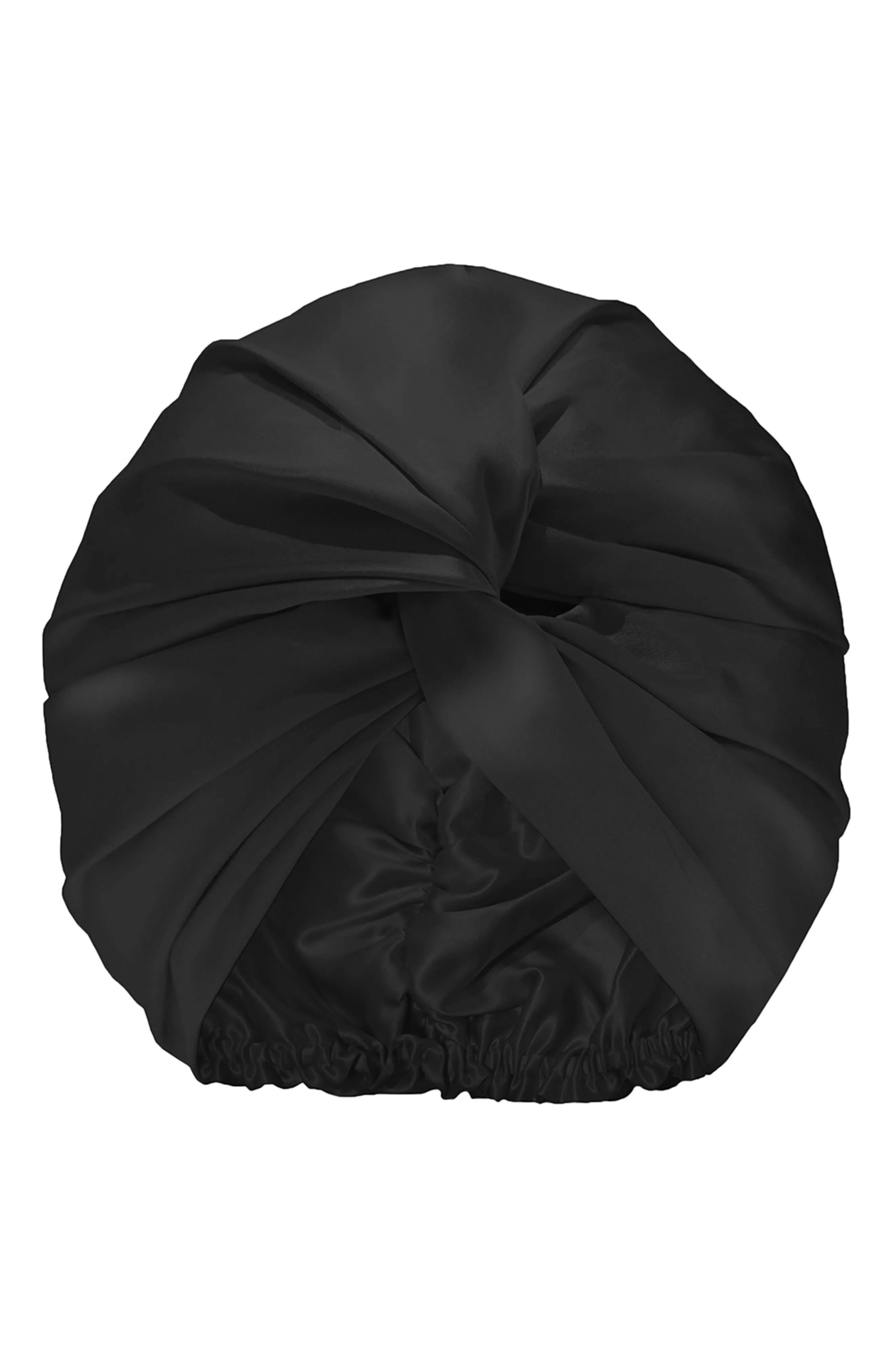 Slip - Pure Silk Turban - Black