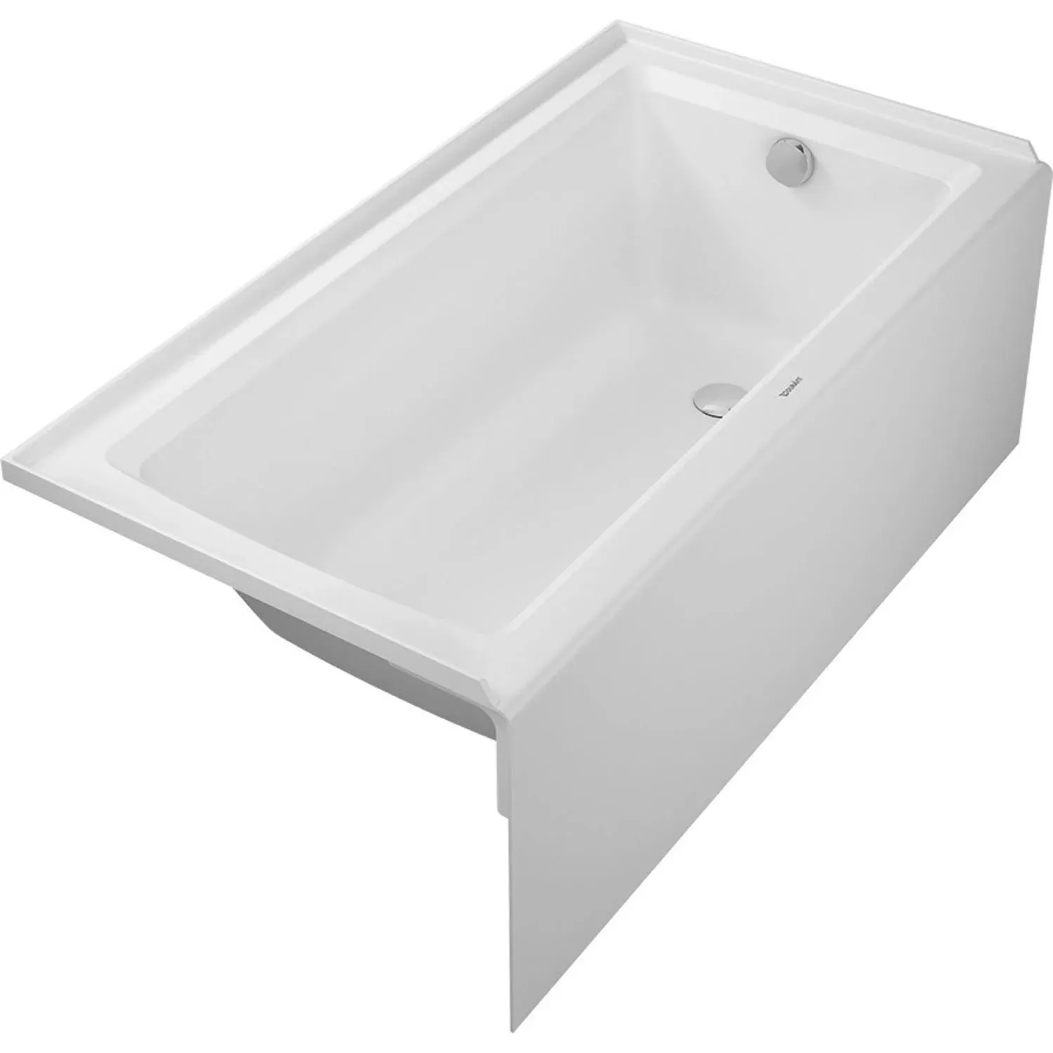 Duravit Architec 60" Acrylic Right Drain Alcove Bathtub