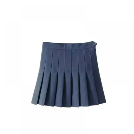 TONCHENGSD Women's High Waist Pleated Mini Skirt Skater Tennis Skirt