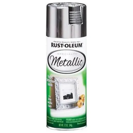 Rust-Oleum 340648 Specialty Metallic Spray, 11 oz, Silver