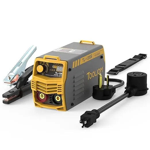 TOOLIOM 135A 110V Stick Welder MMA Arc Welder Machine DC Inverter Welder with Digital Display Portable Welding Machine