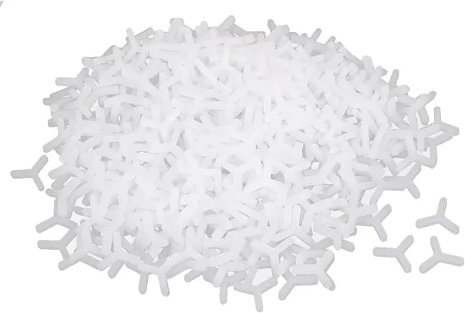 Unique Bargains Wall Floor Ceramic Tile Plastic Y Type Spacers Tiling Tools 0.12" White 1000pcs