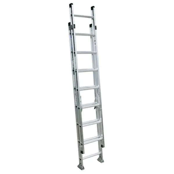 16 ft. Aluminum Extension Ladder (16 ft. Reach Height) with 300 lb. Load Capacity Type IA Duty Rating