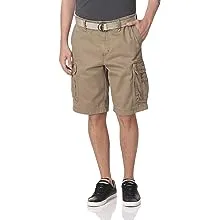 Men's Unionbay Cordova Messenger Belted Cargo Shorts