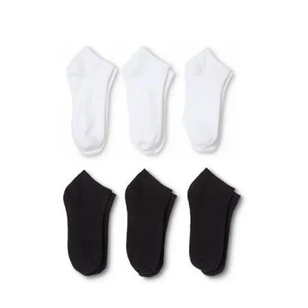 Unibasic Cotton Ankle socks - Low cut no show Men and Women socks - 10 Pack (6 to