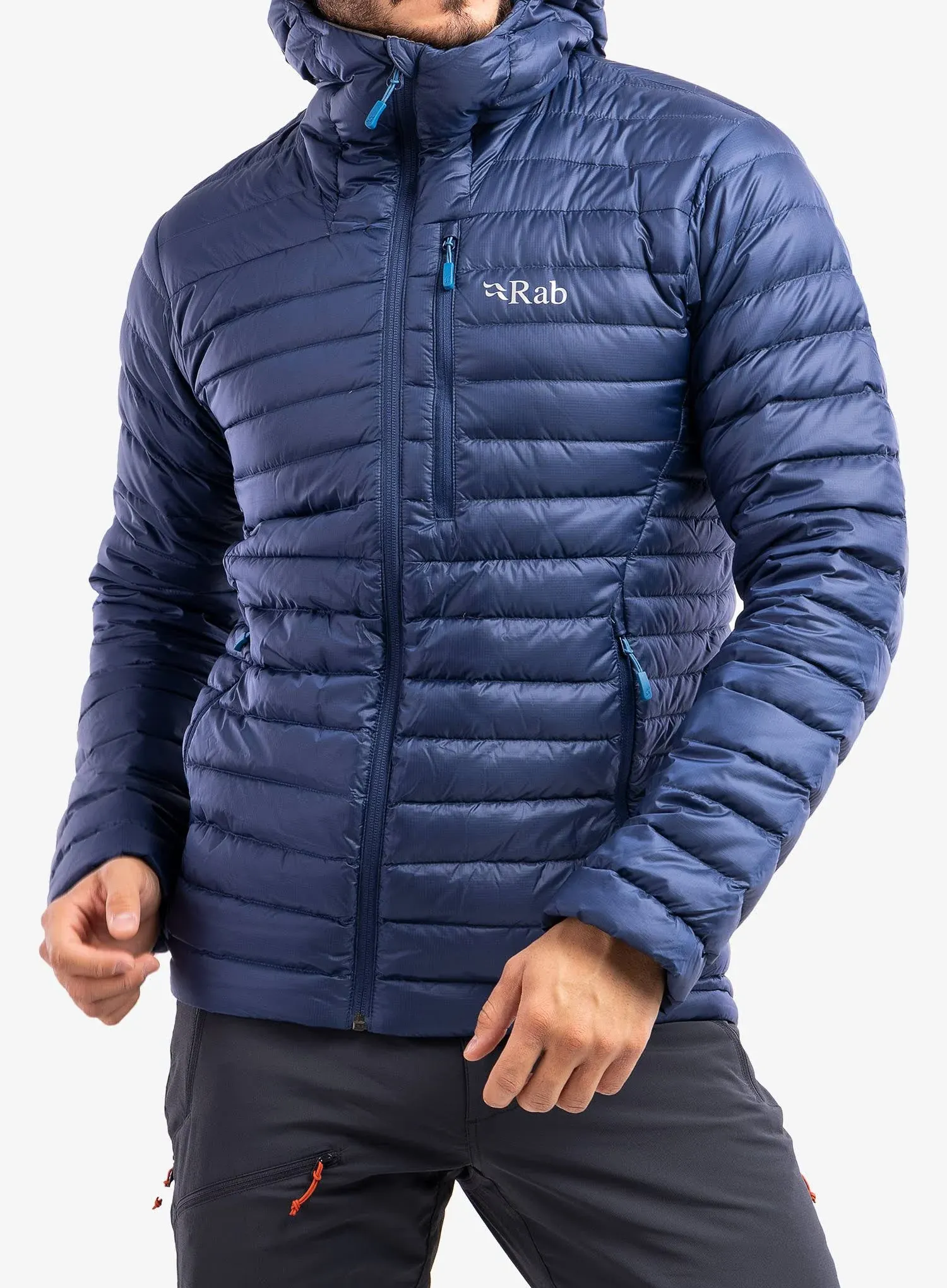 RAB Men's Microlight Alpine Jacket, Deep Ink / M