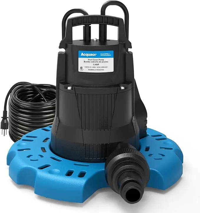 Acquaer 1/4 HP Automatic Pool Cover Pump