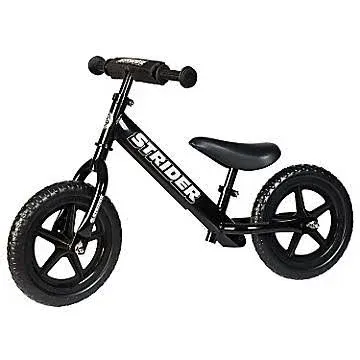 Strider 12 Sport Balance Bike - Black