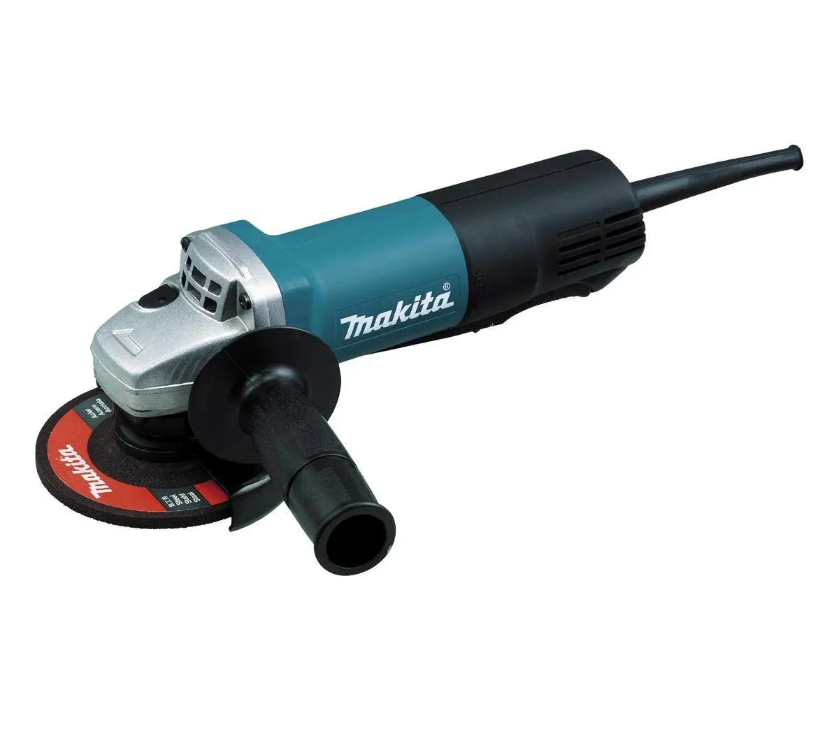 MAKITA Angle Grinder: 7.5 A, 11,000 RPM Max. Speed, Paddle, 4 1/2 in Wheel Dia