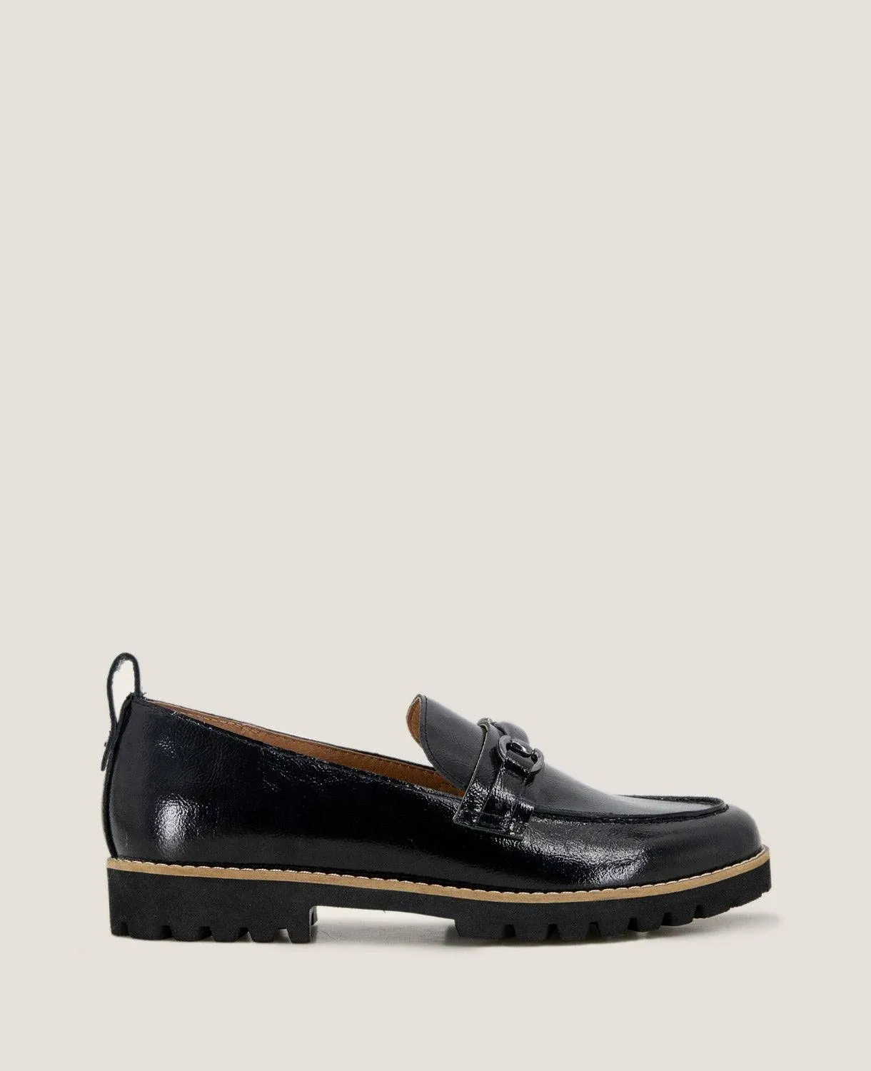 Gentle Souls Women's Eugene Lug Bit Loafer