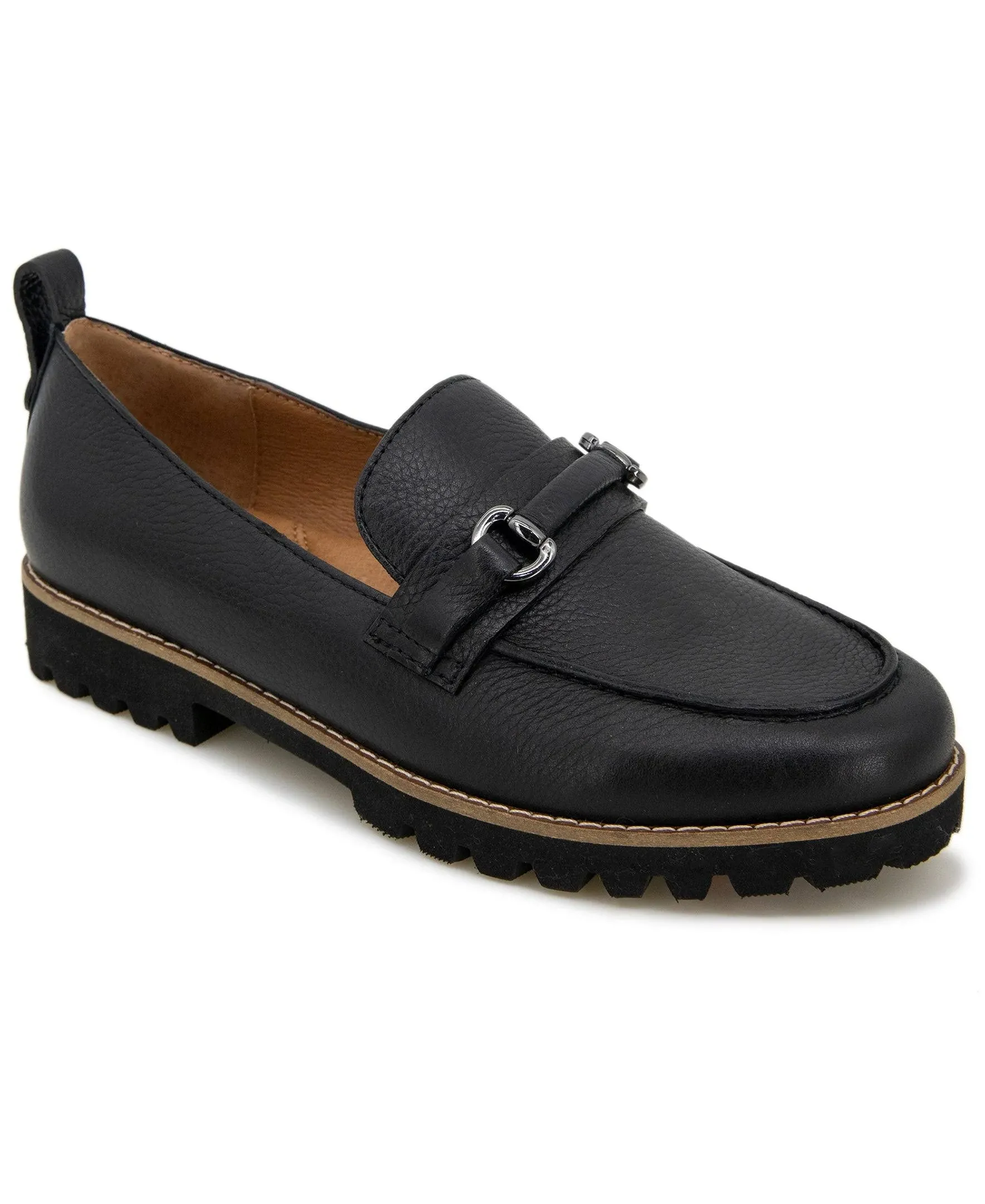 Gentle Souls Women's Eugene Lug Bit Loafer