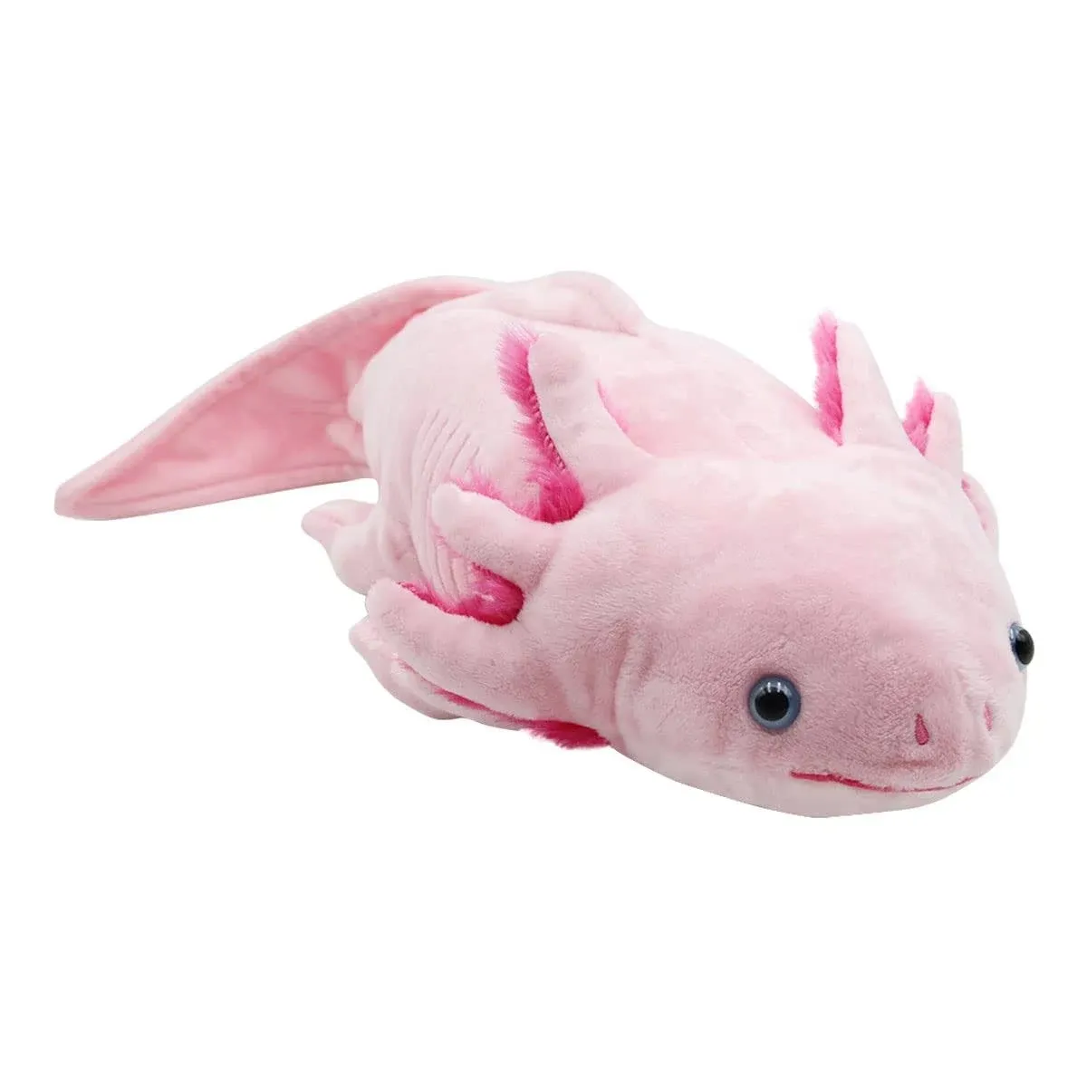 19.6In Simulation Axolotl Plush Toy Kawaii Soft Stuffed Animal Pink Axolotl Plus