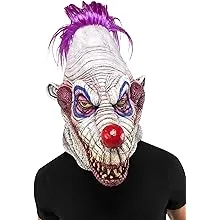 Rubies Men's Killer Klowns from Outer Space Deluxe Overhead Latex Mask