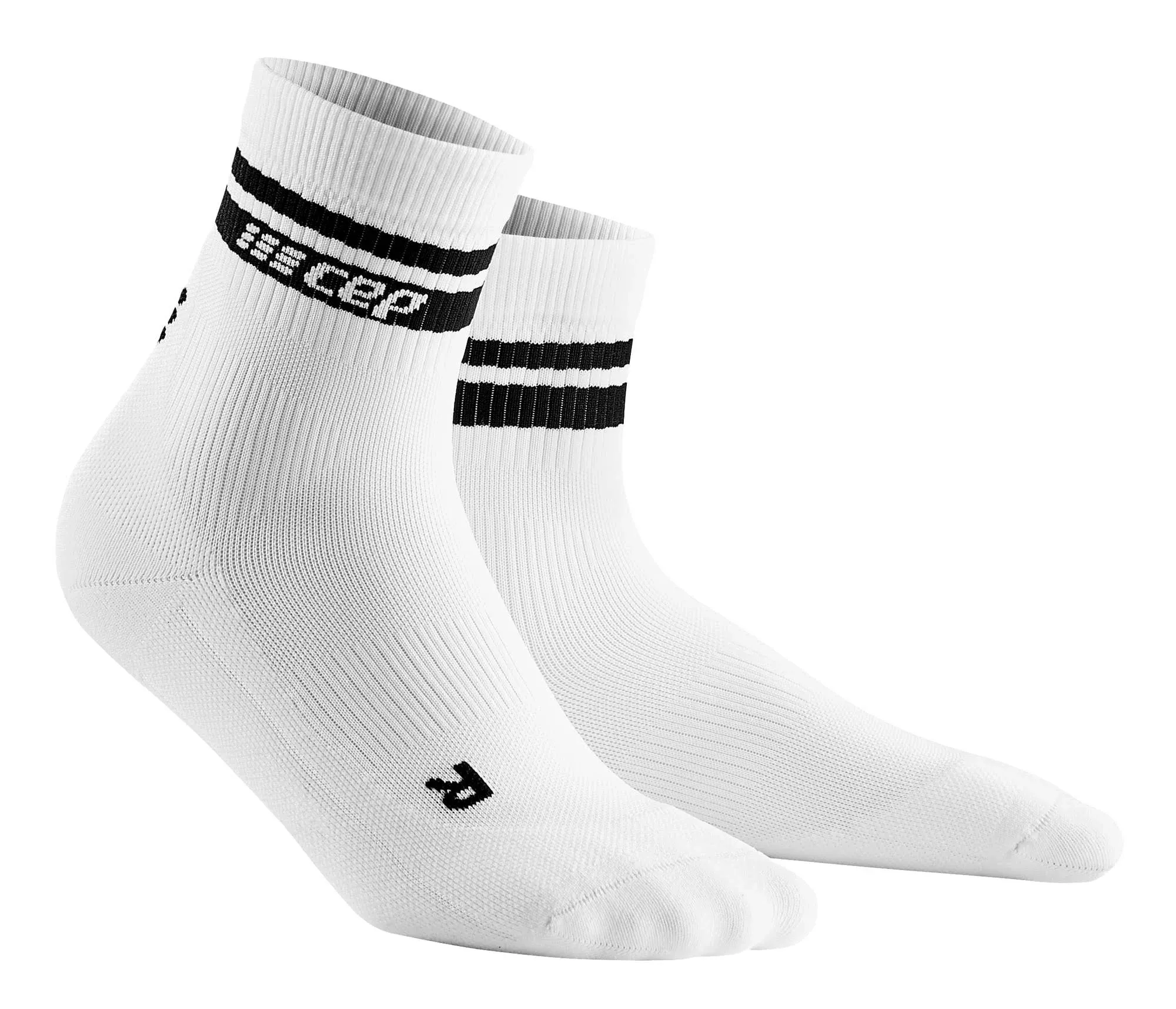 CEP Men's 80's Mid Cut Compression Socks