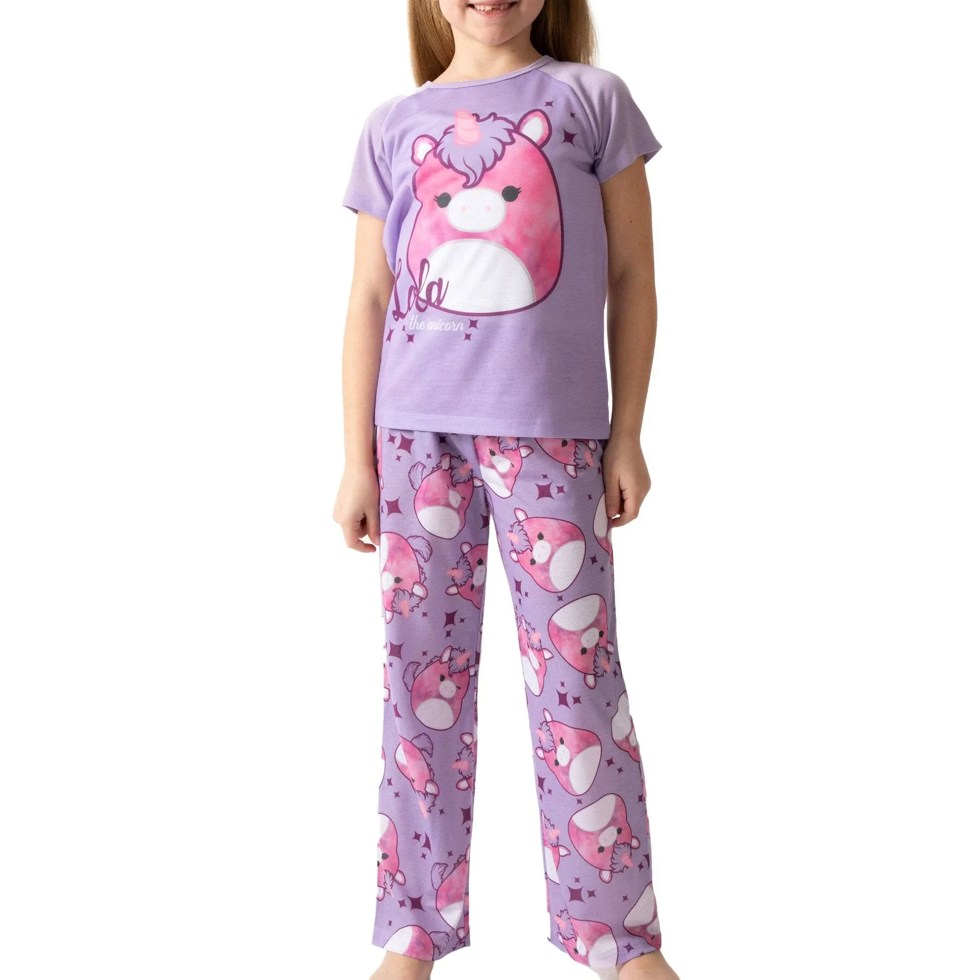 Squishmallows Lola Youth Girls Pajama Set