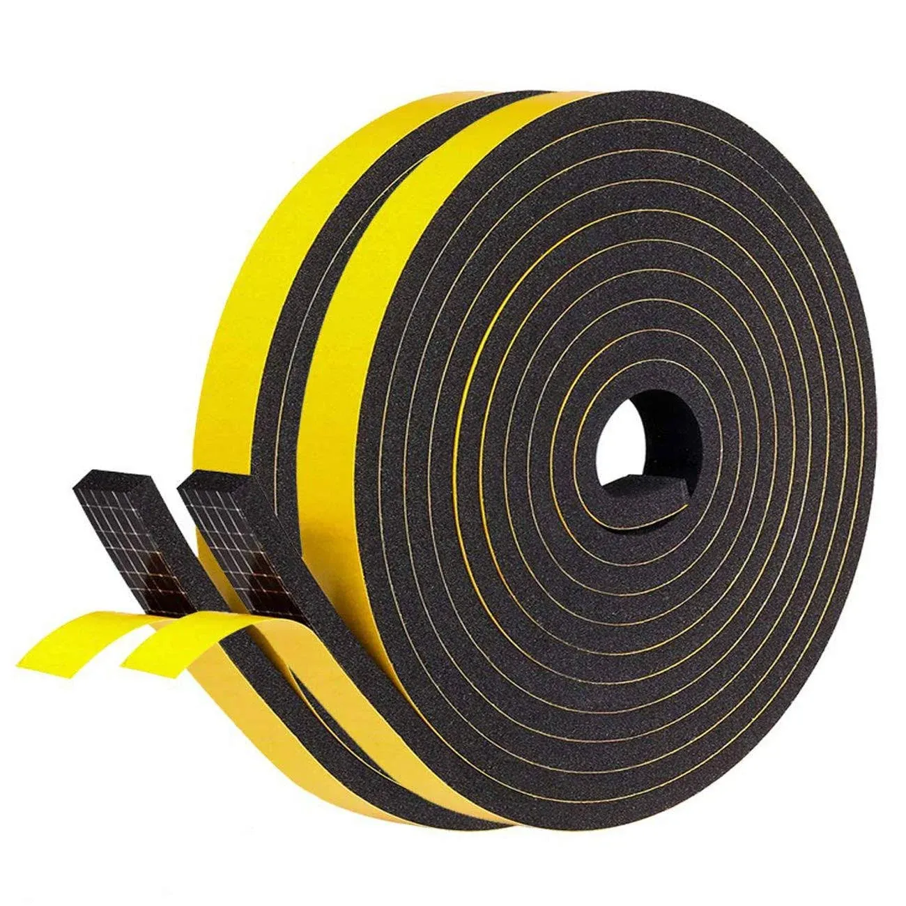 fowong Draft Excluder Foam Tape Weather Stripping 6mm X Door Draught Excluder Seal Window