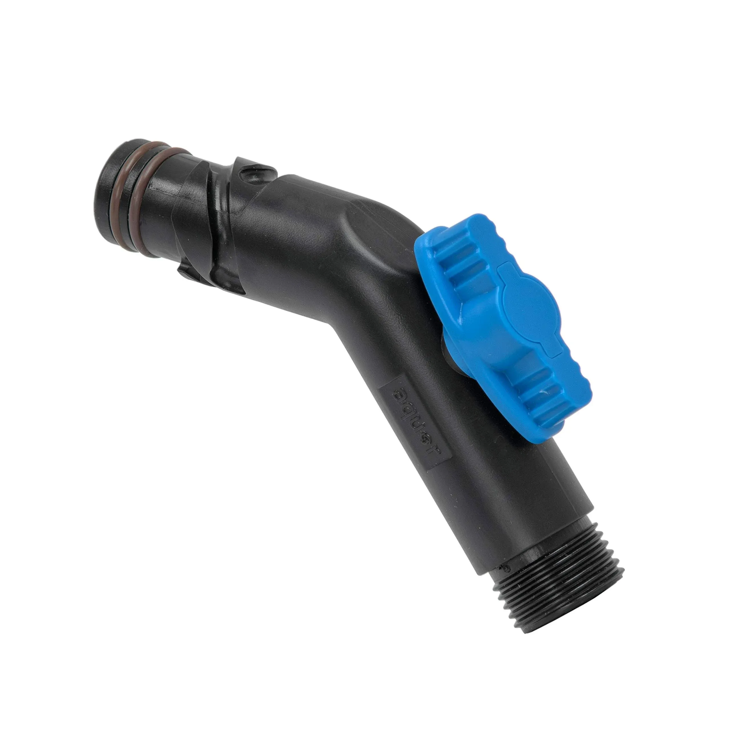 Aquor Removable Faucet Hose Connector, Jet Black