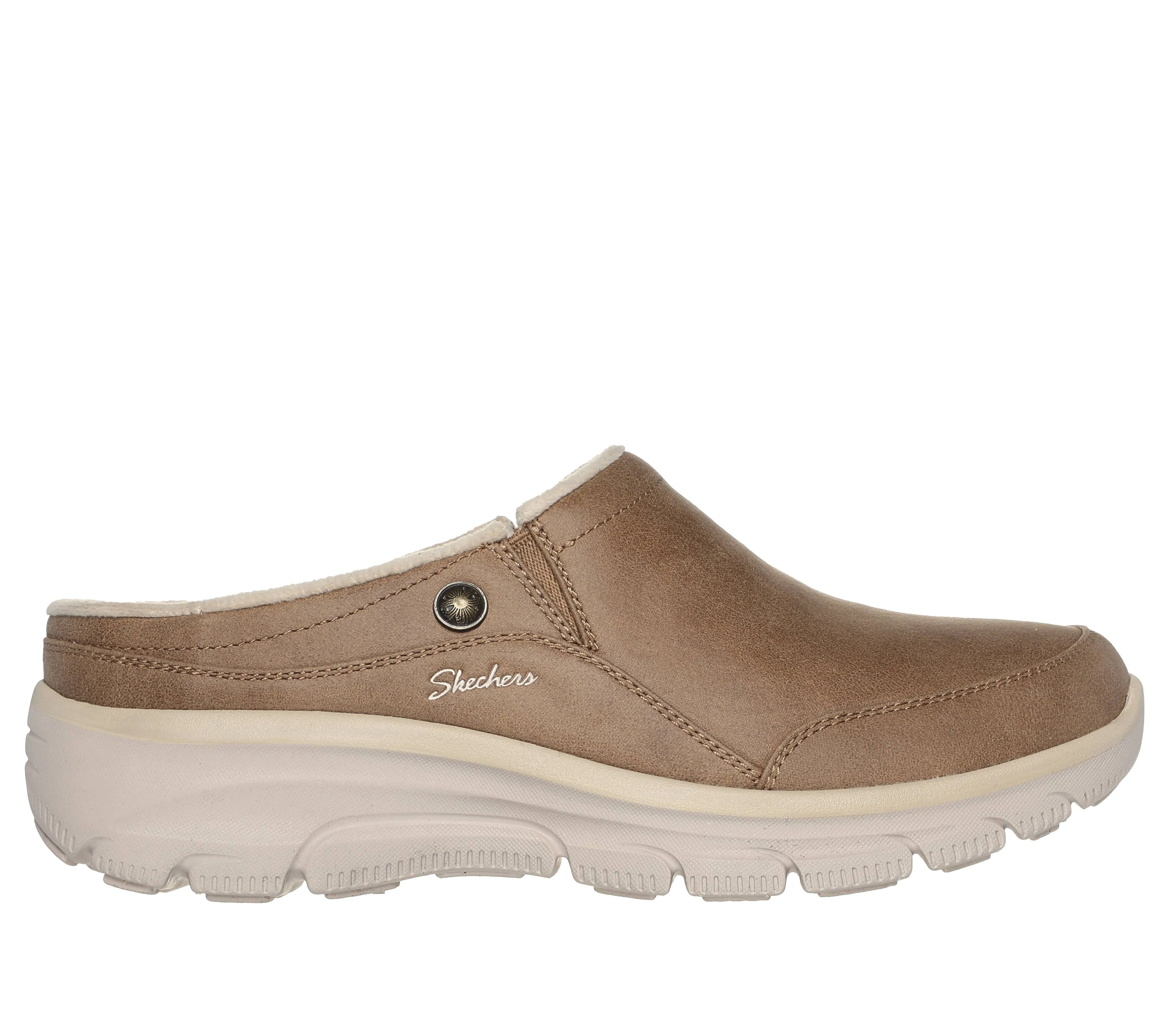 Skechers Women's Easy Going-Latte 2 Mule