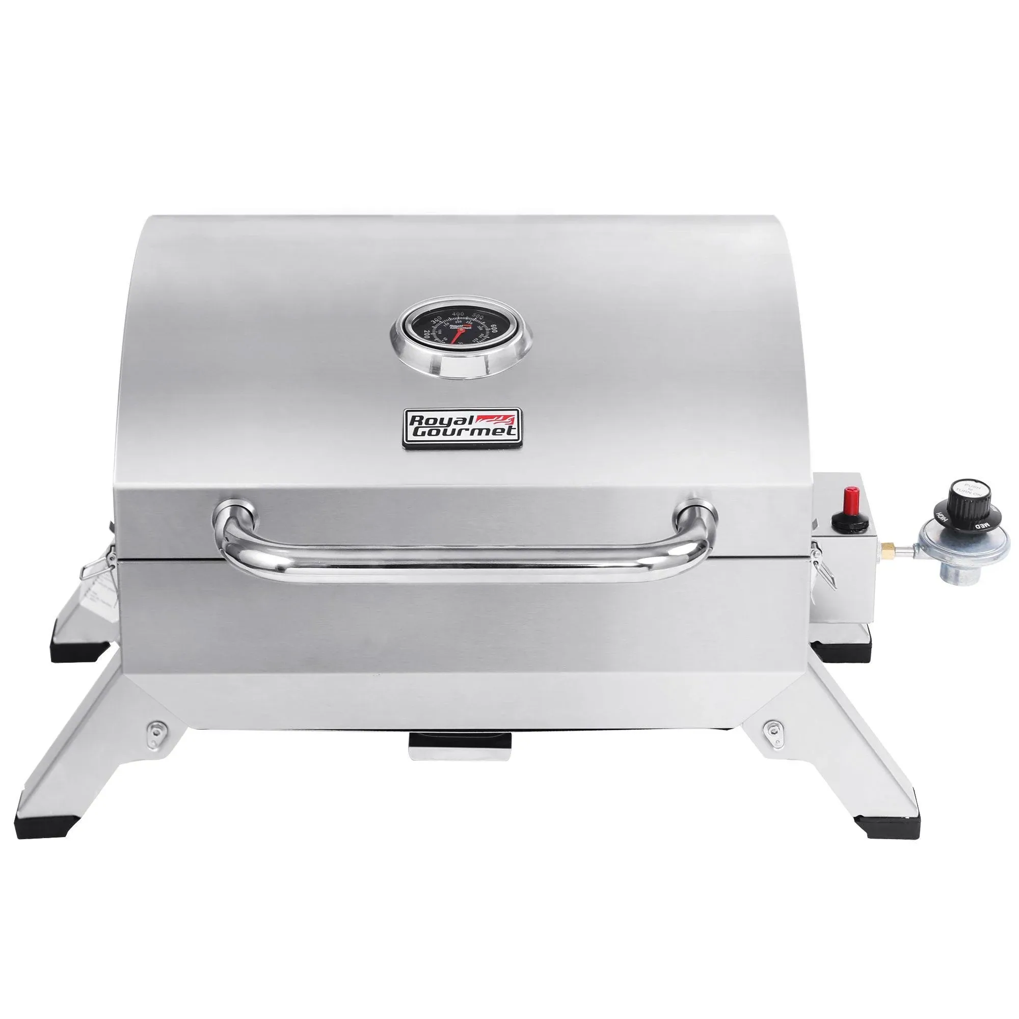 Royal Gourmet GT1001 Stainless Steel Portable BBQ GAS Grill Tabletop 10,000 BTU