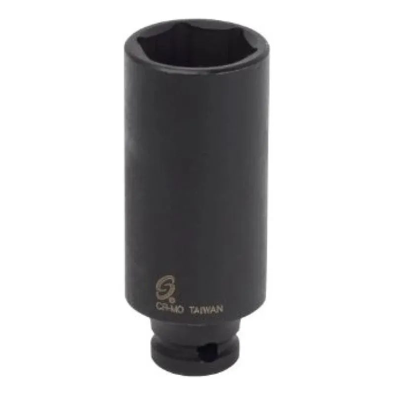 Sunex (SUN813MDMG) 1/4" Deep Magnetic Impact Socket 13 mm